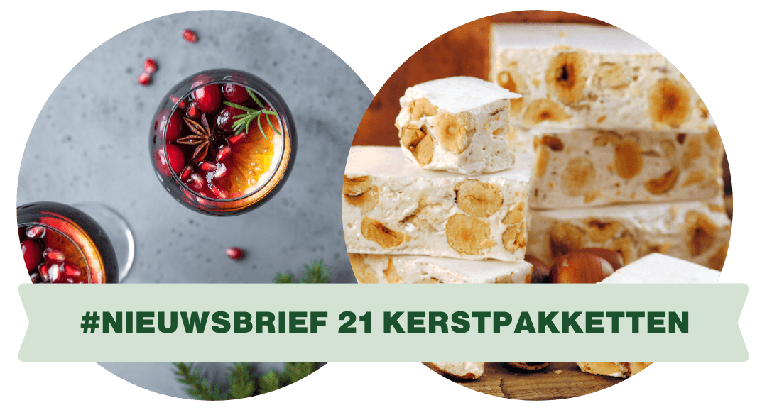 Header nieuwsbrief van La Venta Groothandel over Spaanse kerstpakketten.